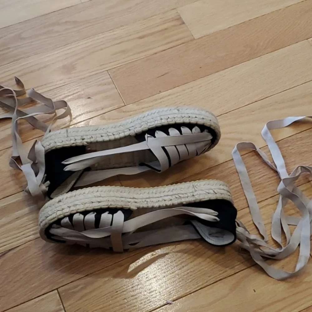 Free People Cecilia cotton wrap espadrille